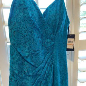 NWT Size 2 Teal Lace Guess Dress